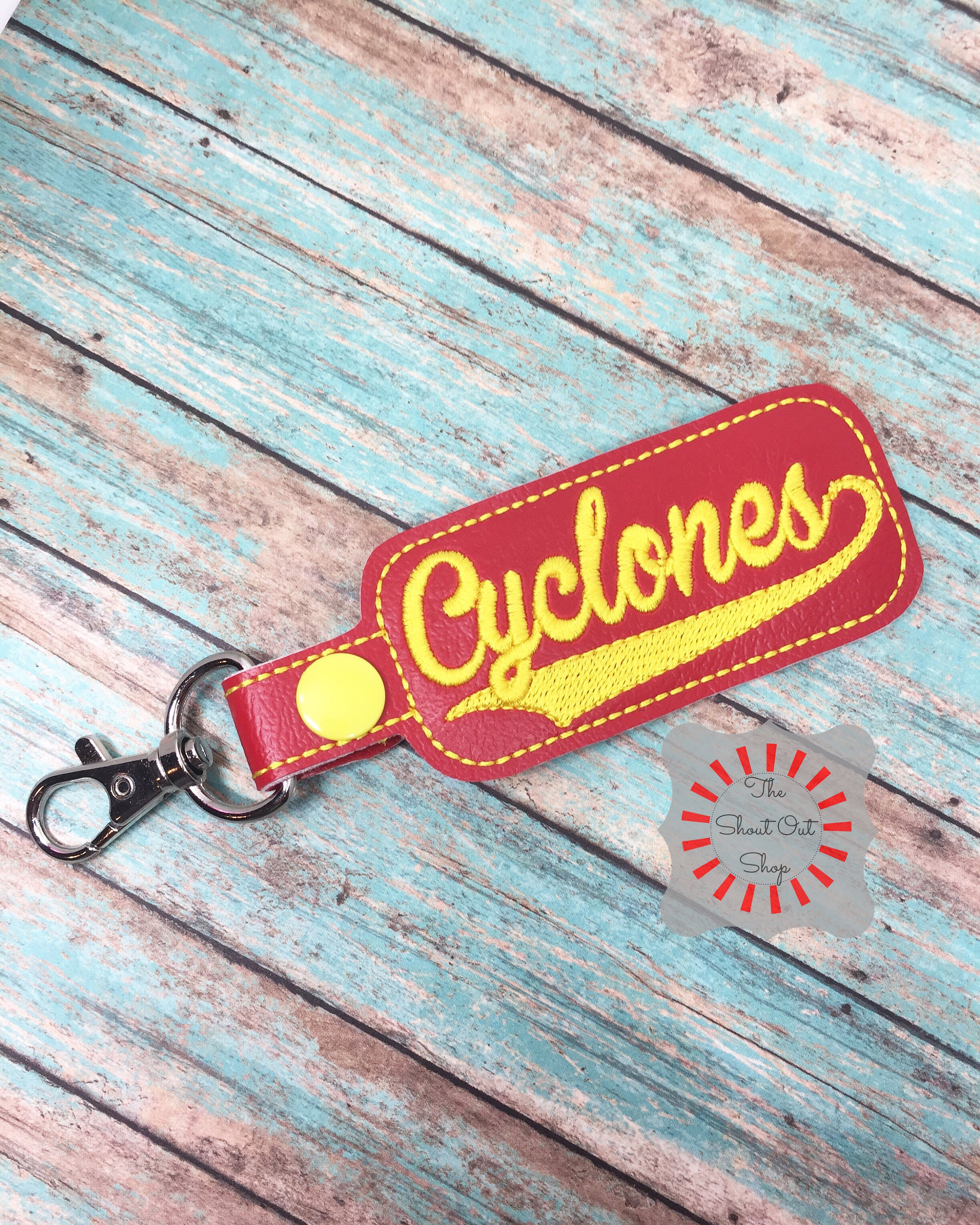 Iowa Keychain Cyclones Keychain, Cyclones Key Chain, Iowa State Cyclones, Iowa State ...