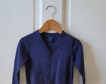 Baby GAP Navy Blue Cardigan Sweater - 12-18 months