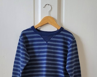 Baby GAP Blue Stripe Cotton Sweatshirt - 4-5 ans