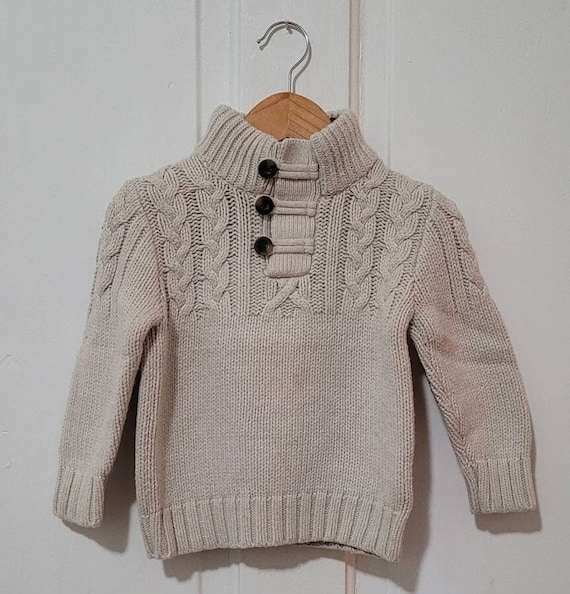 Baby GAP Beige Wollen Trui jaar Nederland