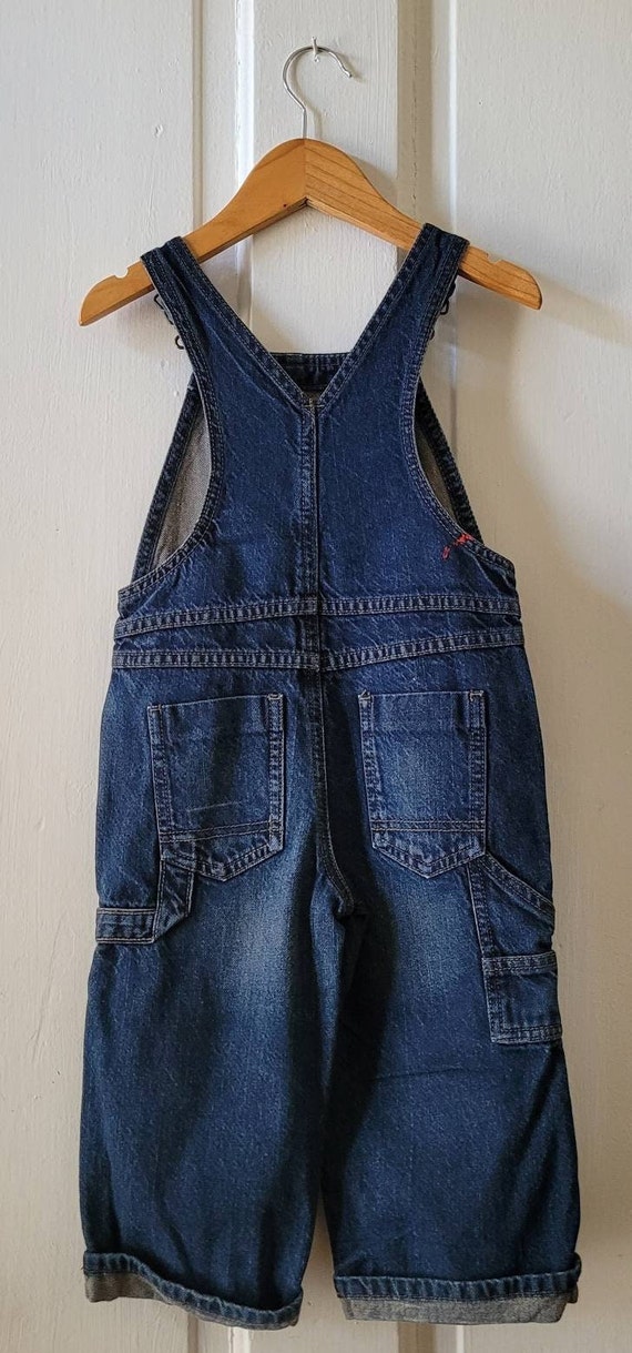 OSHKOSH Denim Jean Overalls - 2 years - image 2