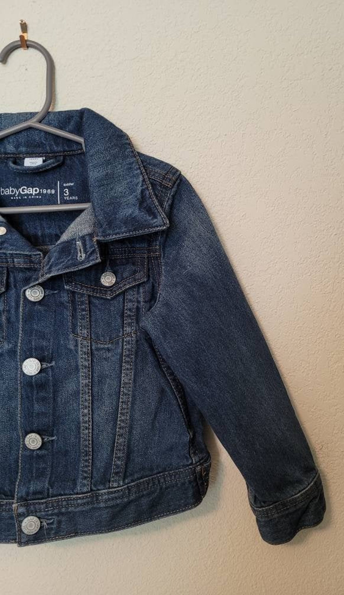 Gap kids Denim Jean Jacket Etsy