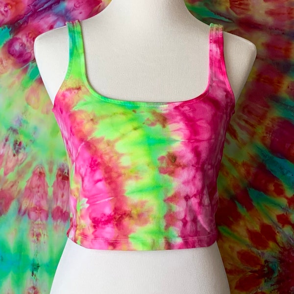 Tie Dye Crop Top - Etsy