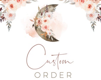 Custom Order for Selena- Grey Crochet Cloche Hat with Flower
