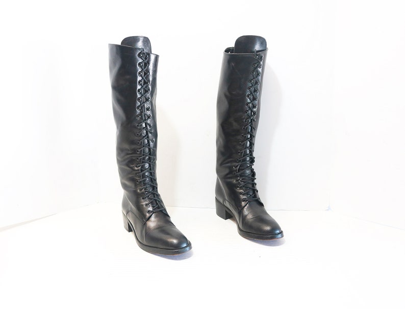 charles david black boots