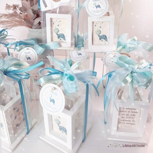 BOMBONIERE Battesimo Animaletti del Mare. Bomboniere Battesimo Lanterne Artigianali in legno | Bomboniere Nascita Personalizzabili