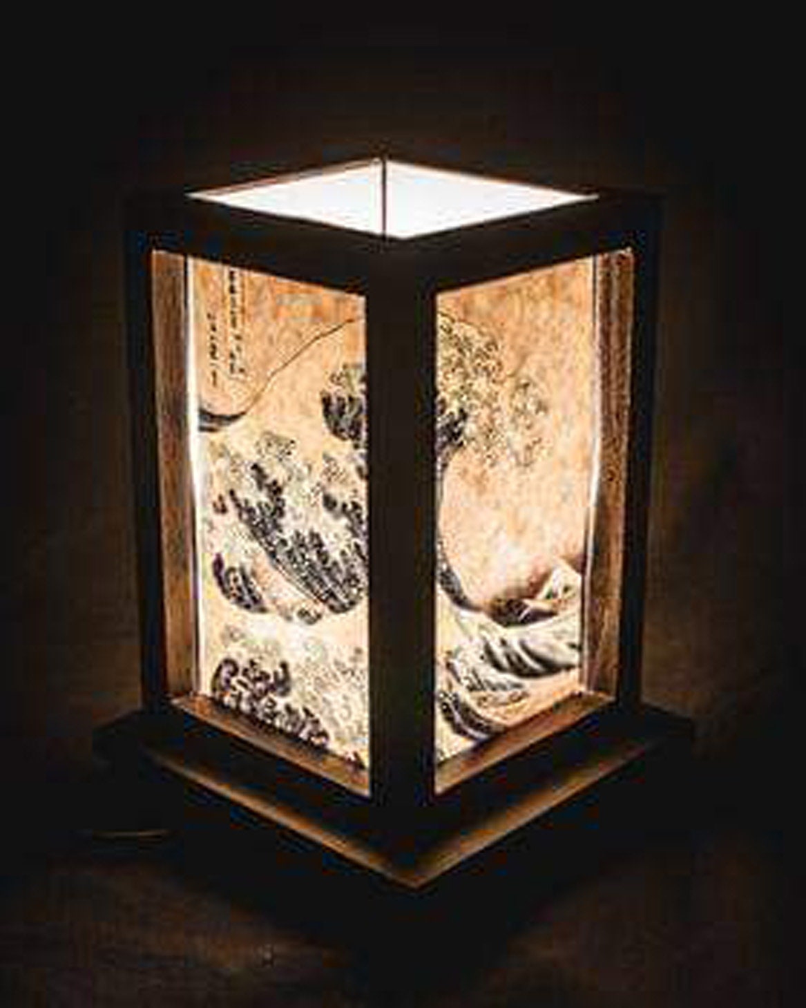 Lantern the Big Kanagawa Wave Hokusai - Etsy