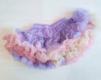 Girls Tutu - 1st Birthday Girl - Birthday Tutu - Baby Tutu - Baby Girls Tutu - Baby Tutu Birthday - Tutu Skirt - Pink Tutu - Lilac Tutu