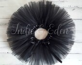 Girls Tutu - 1st Birthday Girl - Birthday Tutu - Halloween Baby - Baby Tutu - Baby Girls Tutu - Baby Tutu Birthday - Tutu Skirt - Black Tutu