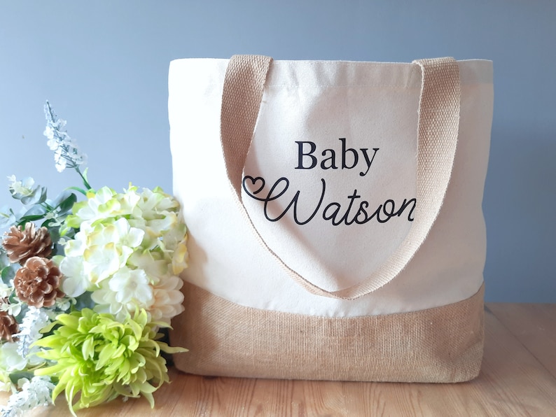 New Baby Gift Box Baby Gift Set Baby Hamper Personalised Baby Newborn Gift Pregnancy Gift Birthday Baby Outfit Baby Shower Tote Bag Only