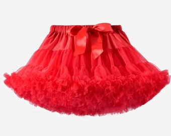 Girls Tutu 1st Birthday Girl  Birthday Tutu  Baby Tutu Baby Girls Tutu  Baby Tutu Birthday Tutu Skirt Red Tutu Baby Gift Baby Outfit