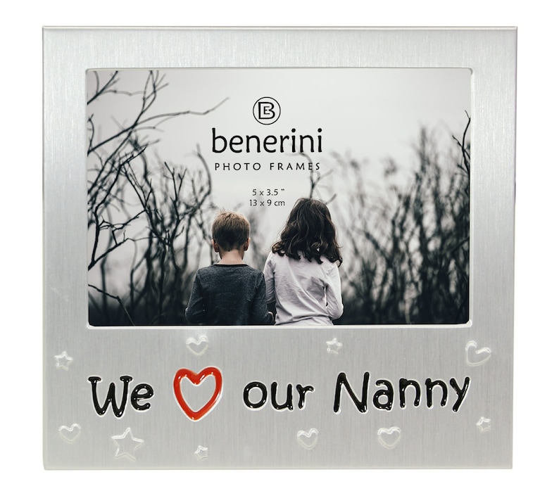 Personalised ' We Love Our Nanny ' Photo Picture Frame Etsy