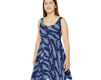 Vestido de tiburón ballena para mujer / Vestido inspirado en biología marina / Ropa de ciencias oceánicas / Vestido geek chic / Regalo para amantes del océano