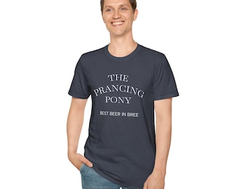 Camiseta de la posada y pub Prancing Pony / Fantasy Apparel