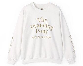 ¡Acentos extra! Sudadera con detalles en las mangas de la Posada y Pub del Poni Rampante / Fantasy Apparel