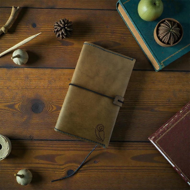 Personalized Leather Case for reMarkable Paper Pro Move 7.3": Full Grain Vegetable Tanned Folio image 1