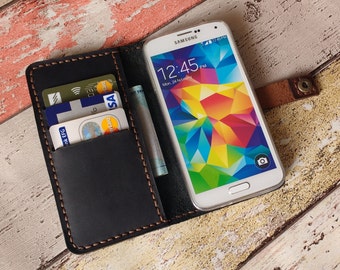 Sony Xperia Z5 wallet case, Sony Xperia Z5 case leather, Sony Xperia Z5 phone case, Sony Xperia Z5 cover, Xperia Z5 wallet with card slots