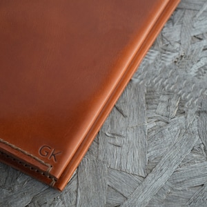 Supernote A6x case leather, Supernote A6x cover, Supernote A6x tablet case, Supernote A6x folio Handmade from Full Grain Veg Tanned Leather image 5