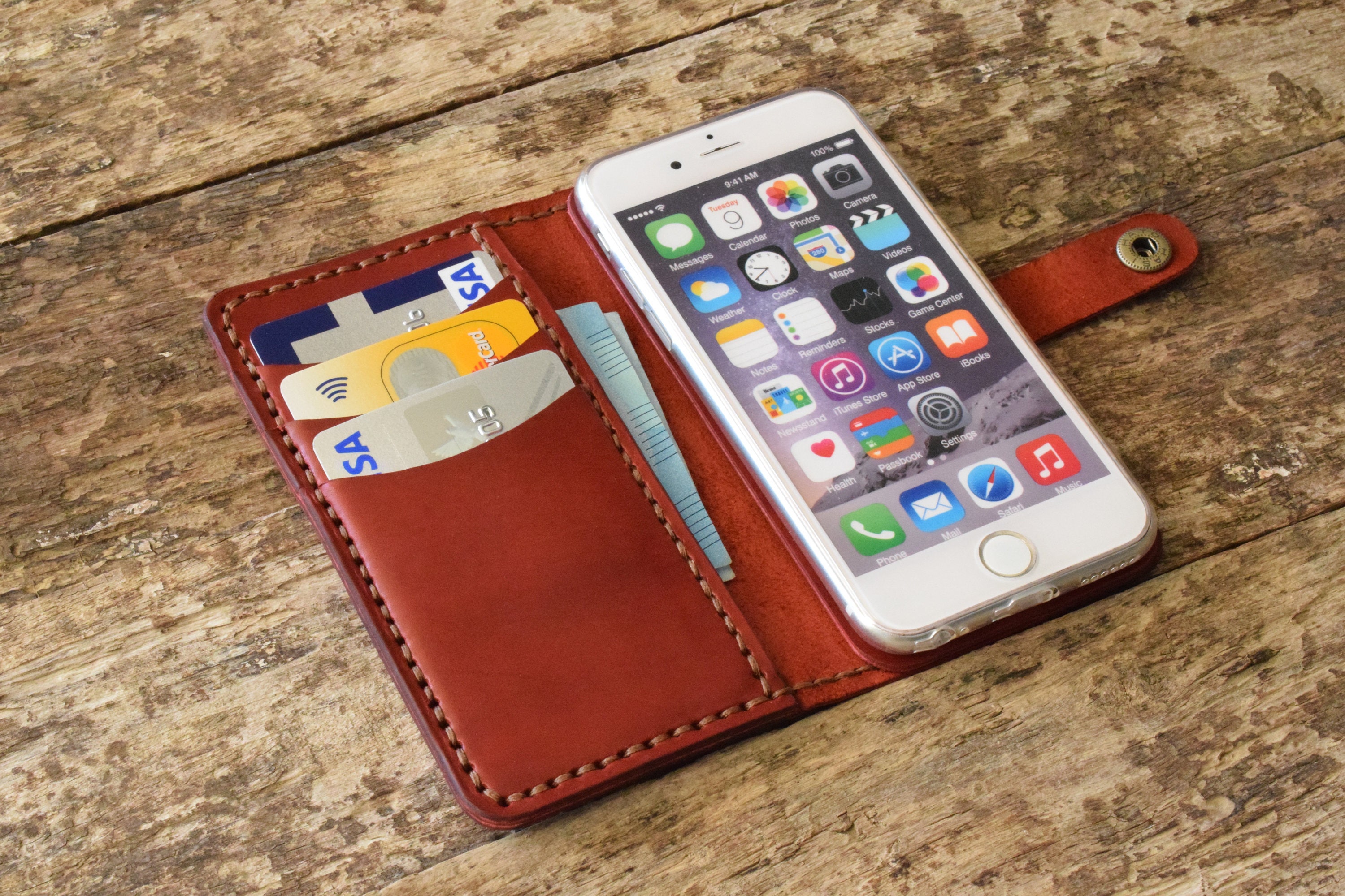 iphone 7 wallet case iphone 7 case wallet leather iphone 7 Etsy
