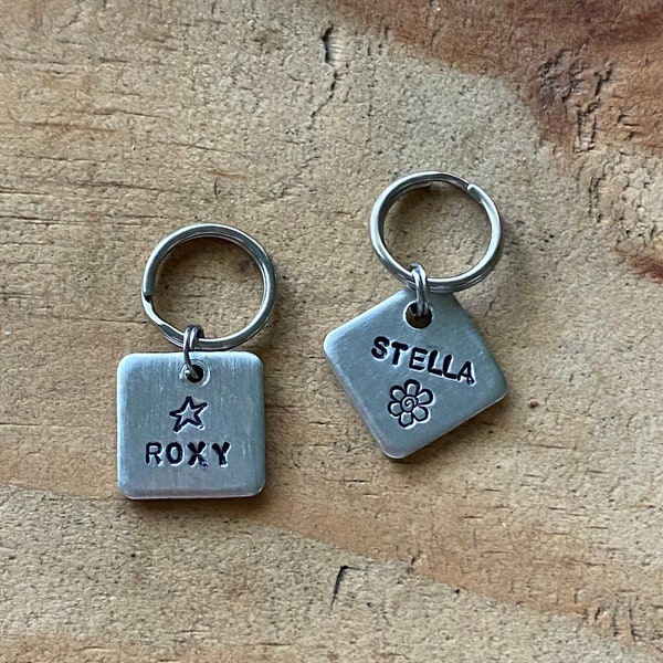 tiny pet id tag cat name id tag small diamond pet id tag tiny dog tag cat tag dog name tag small dog pet id tag teeny tiny pet name id tags