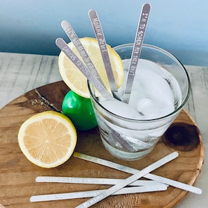 Custom Aluminum Cocktail Stirrers: Personalized Drink Swizzle Sticks