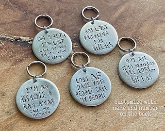 personalized dog tags for pets