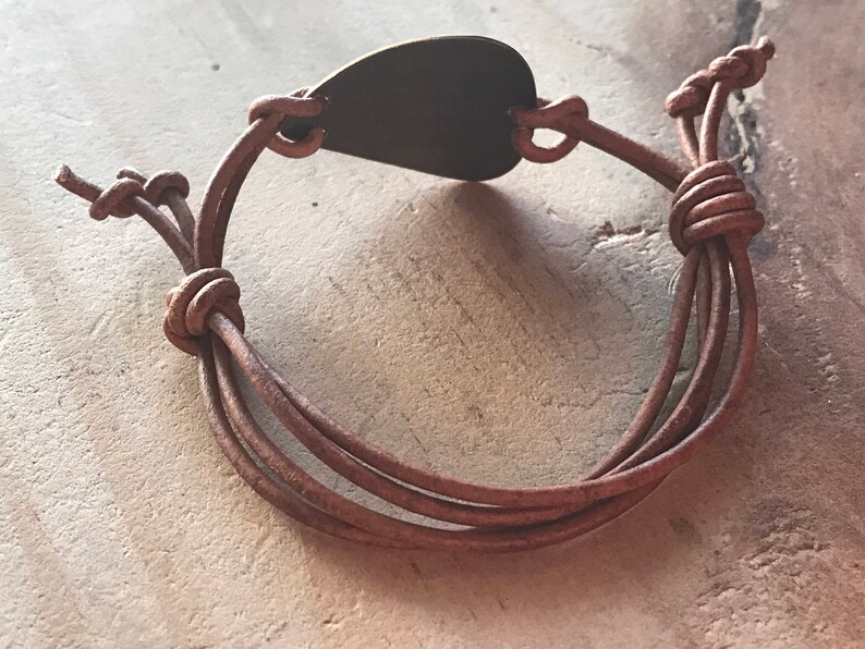 Guitar Pick Bracelet Custom Mens Engraved Bracelet Etsy