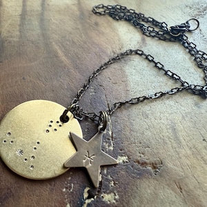 horoscope sign necklace zodiac star necklace constellation necklace birthday gift ideas astrology necklace zodiac sign jewelry star sign