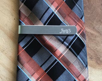 Custom tie clip tie bar personalized personalized tie clip groomsmen gift father of the bride gift tie clip personalize tie clip wedding