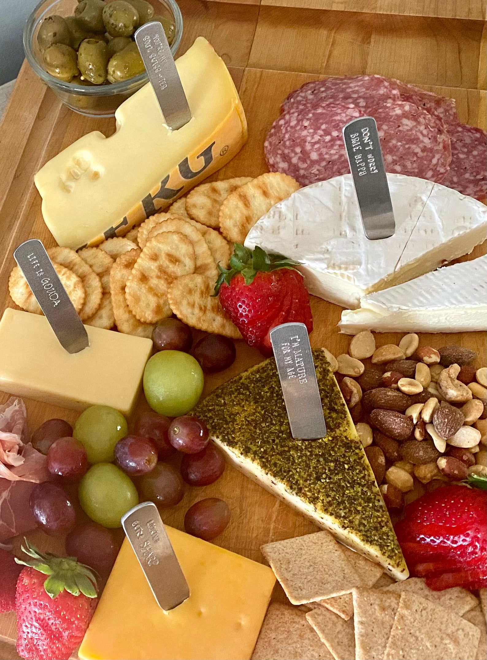 Charcuterie accessories cheese picks cheese labels cheese Etsy