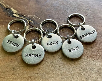 Teeny Tiny Pet ID Tag: Aluminum Small Dog/Cat Tag