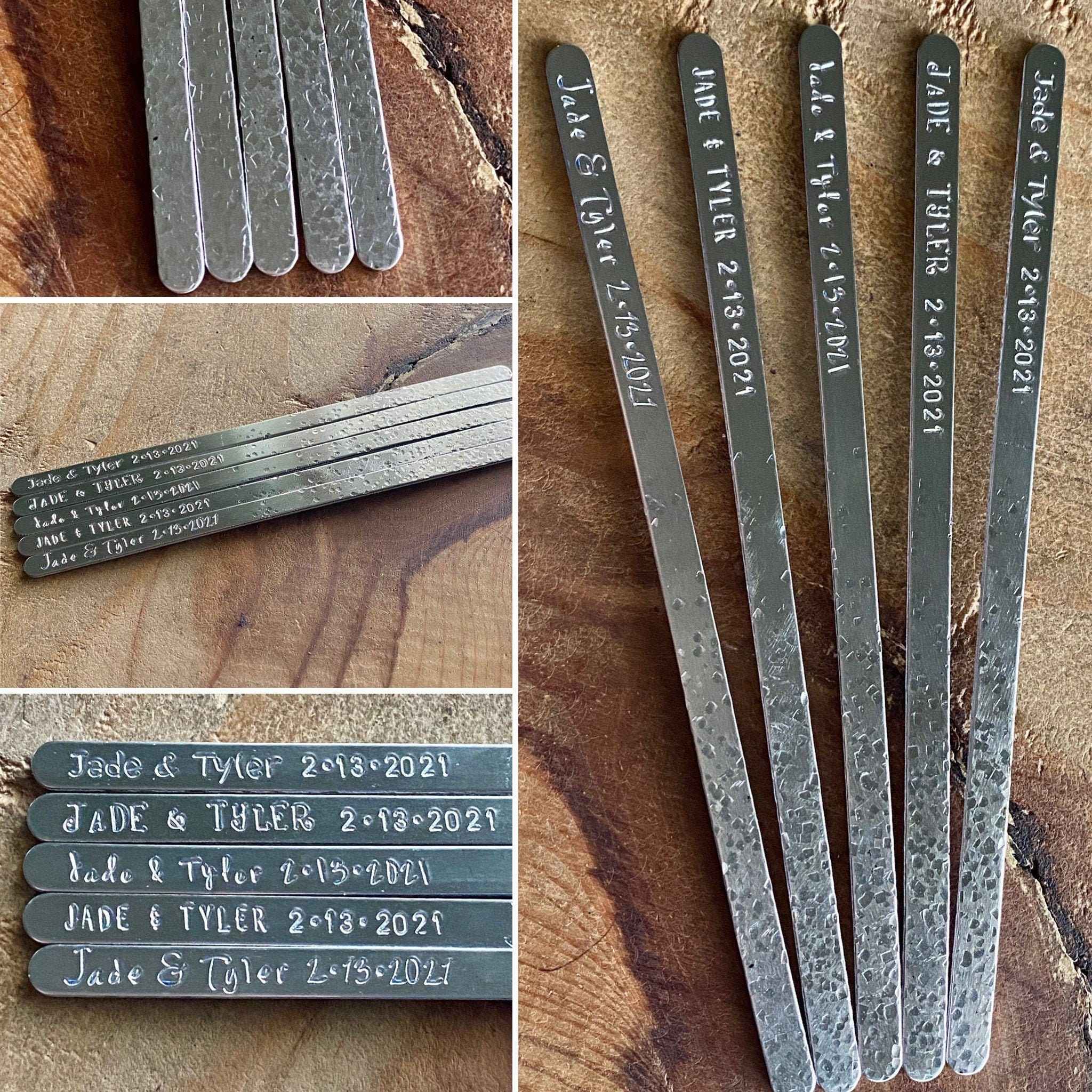 Grey Goose Long Metal Stir Rod Stirrers Swizzle Sticks Set of 20 