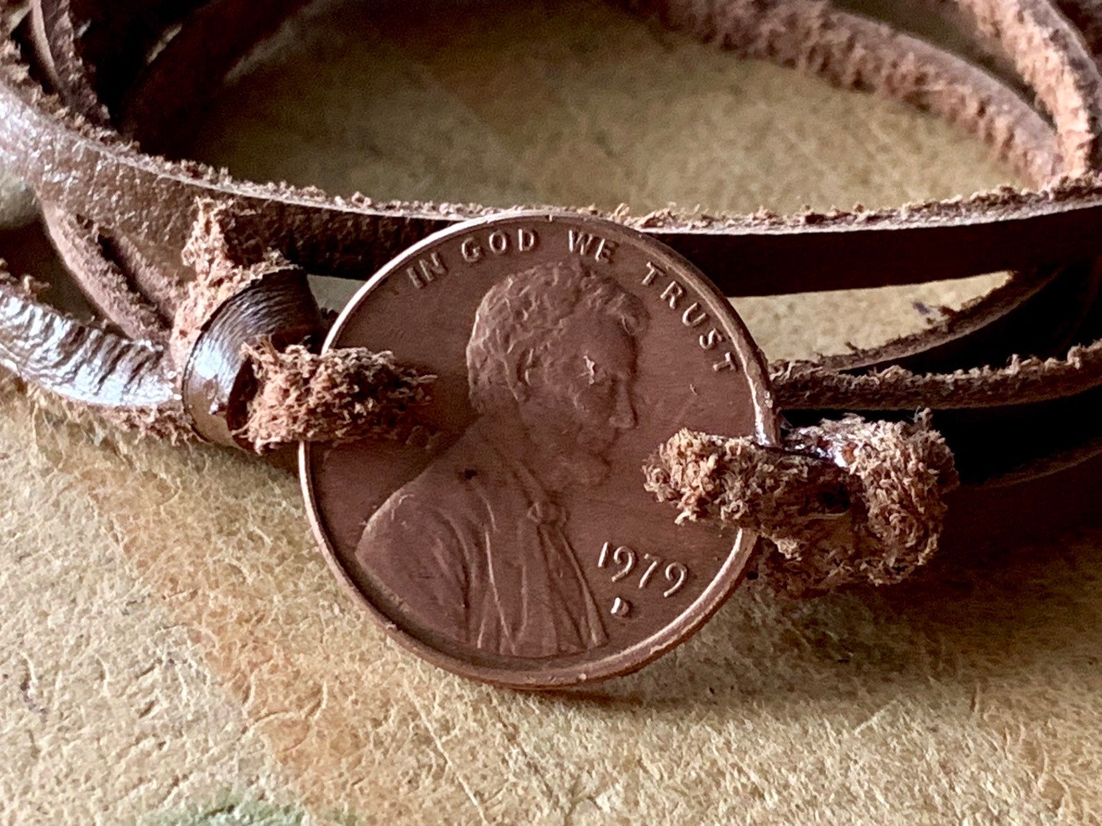 Unique Birthday Gift Penny Gift Ideas Wrap Bracelet Custom Etsy