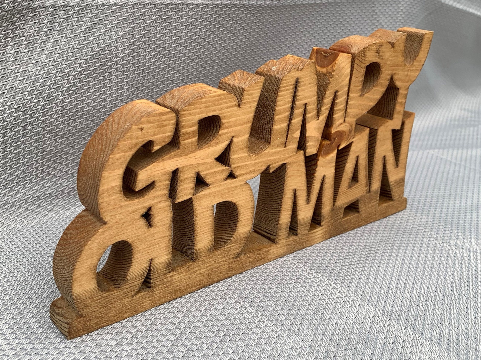 Grumpy Old Man Wood Word Art: Humorous Desk Decor - Etsy