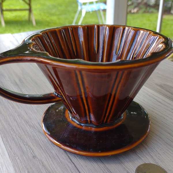 Ceramic Pour Over Coffee Maker Etsy