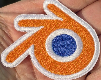 ブレンダーロゴ刺繍パッチ