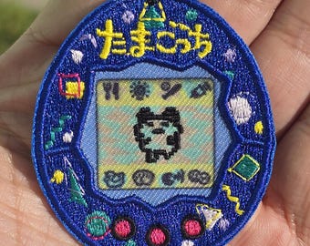 たまごっち刺繍ワッペン