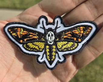 デスヘッドモス刺繍パッチ