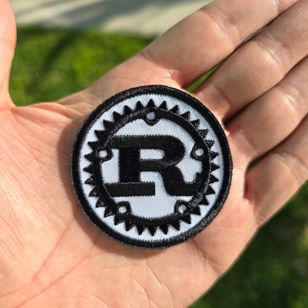 Rust Programming Language Embroidered Patch