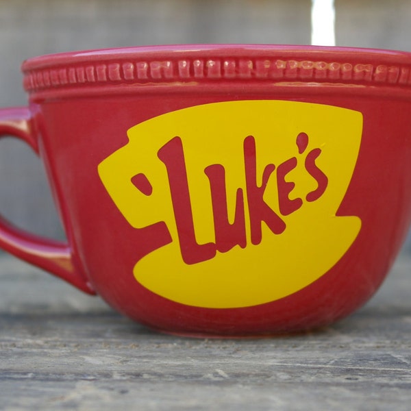 Luke's Diner Mug*Lukes Diner*Gilmore Girls Mug*Gilmore Girls*Lorelai Gilmore*Rory Gilmore*Netflix*Luke Danes*
