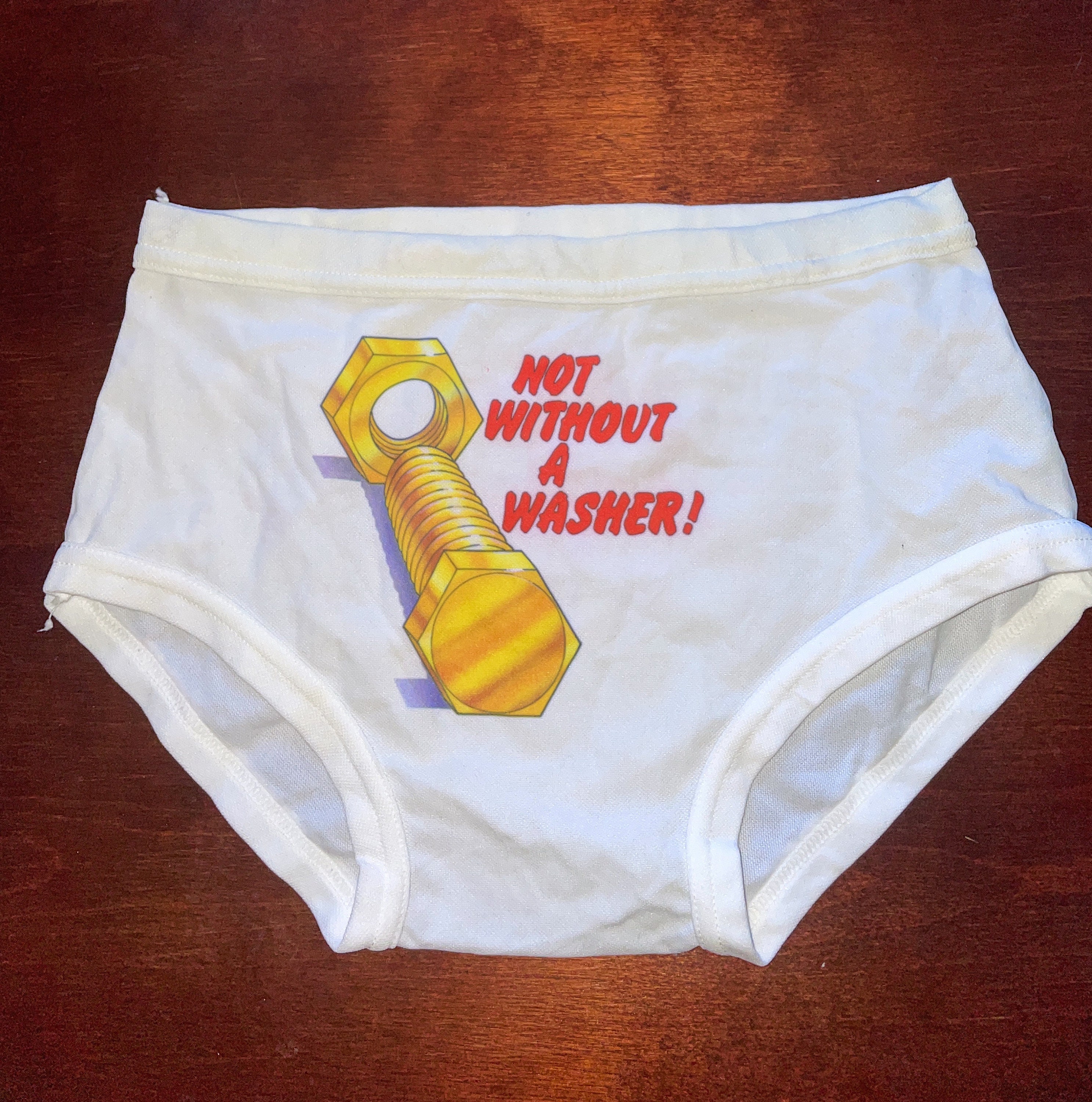 Vintage 70's Deadstock 'BRITTISH BULLDOG FUNTAWEAR' Novelty Sexy