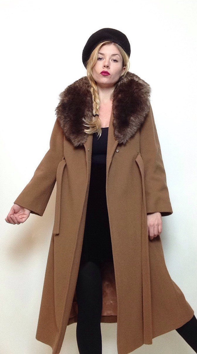 Vintage Conklin Furs Reno Coat Youthcraft Long Coat Fur Collar