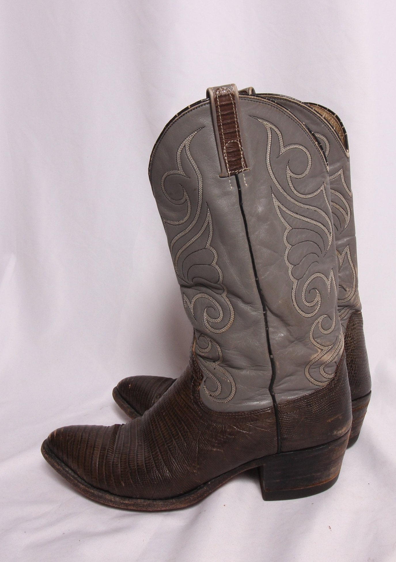 dan post python cowboy boots