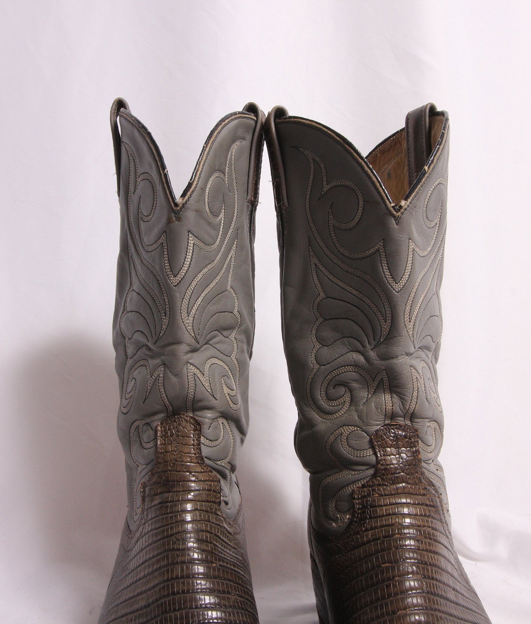 dan post python cowboy boots