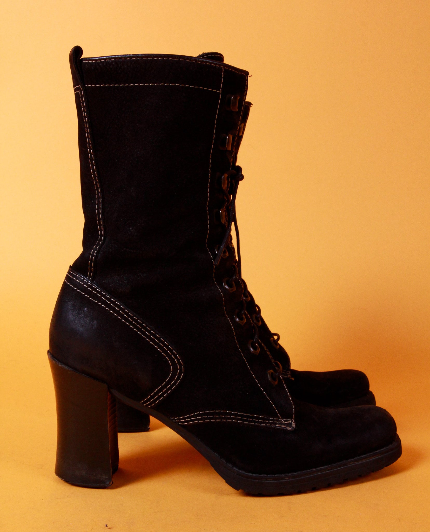 vintage nine west lace up boots
