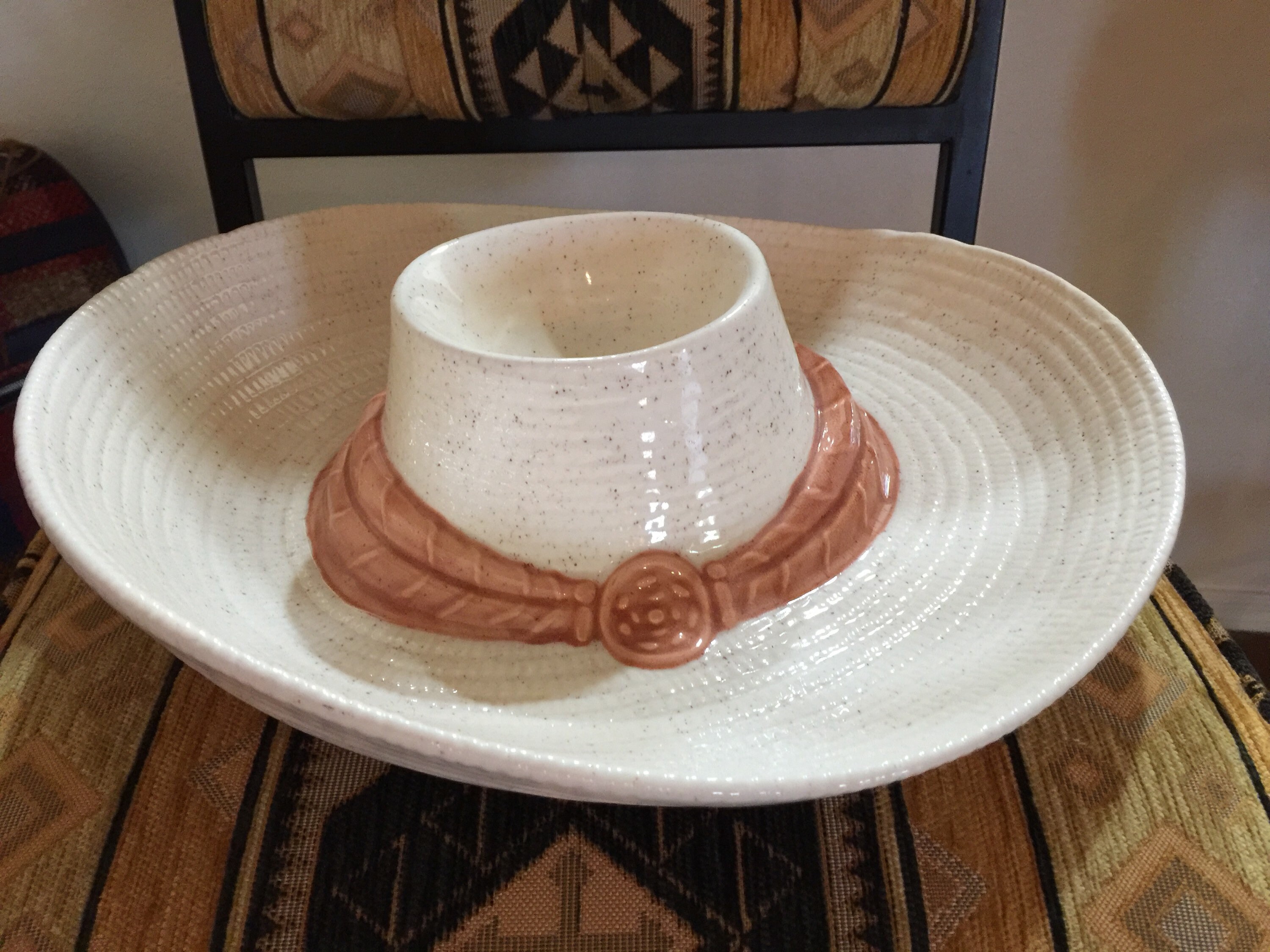 Vintage Sombrero Dip Bowl Cinco De Mayo Hat Bowl Party Bowl