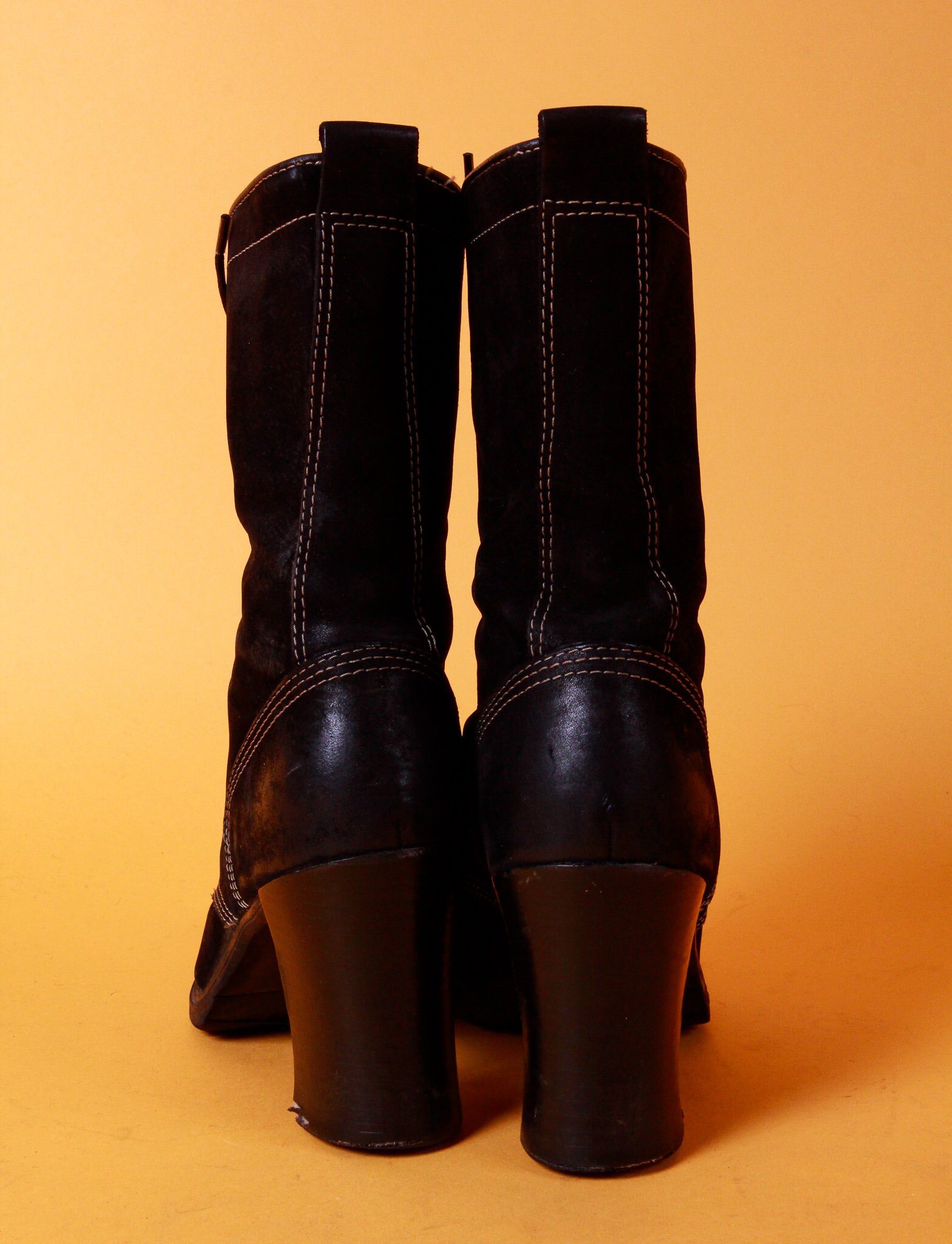 vintage nine west lace up boots
