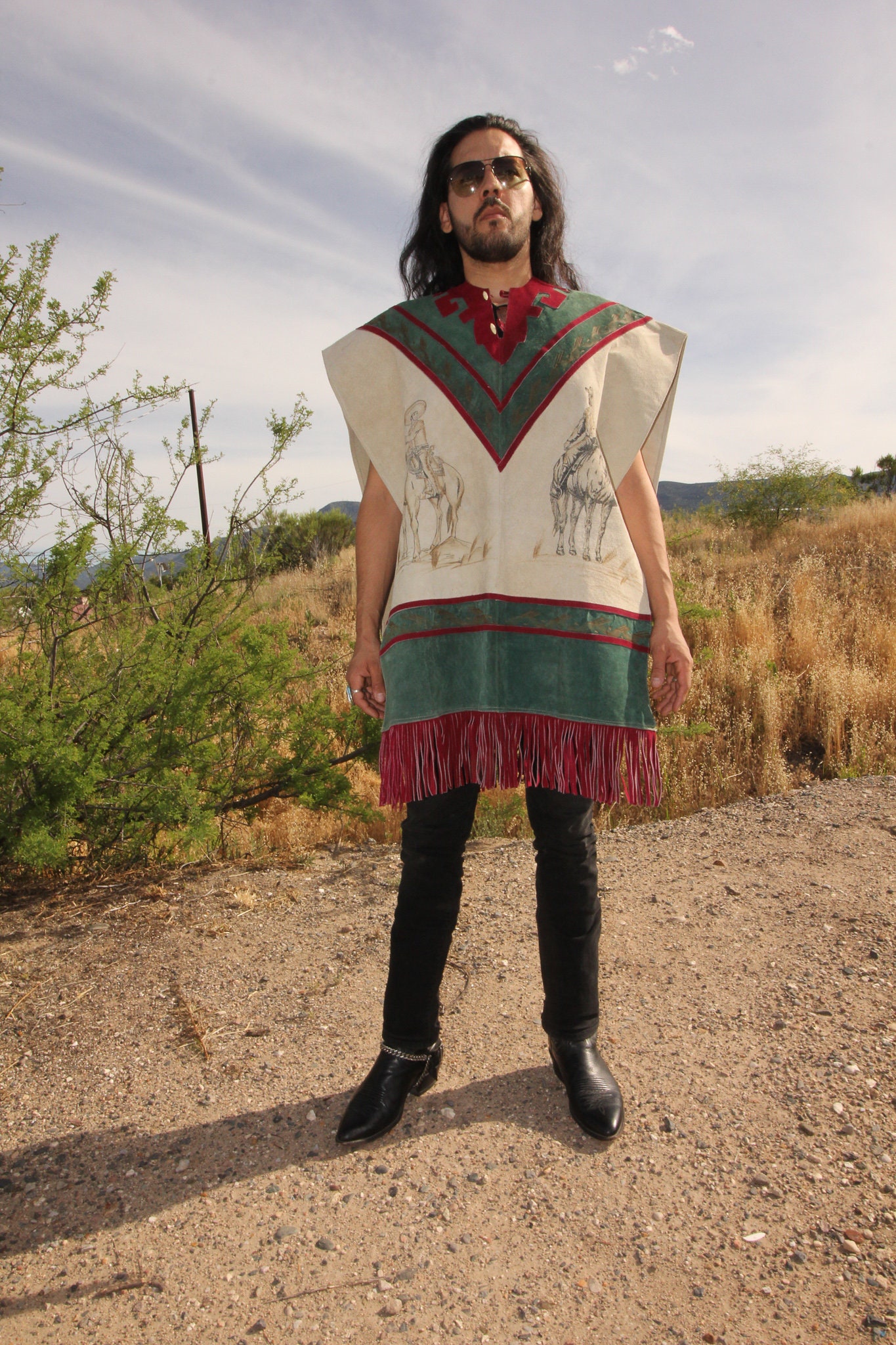 cowboy poncho cowboy poncho