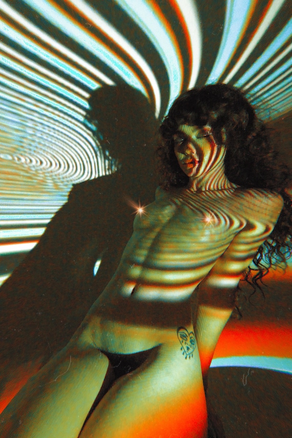 Vintage Inspired Original Psychedelic Photography Prints by Barbie Barbarian