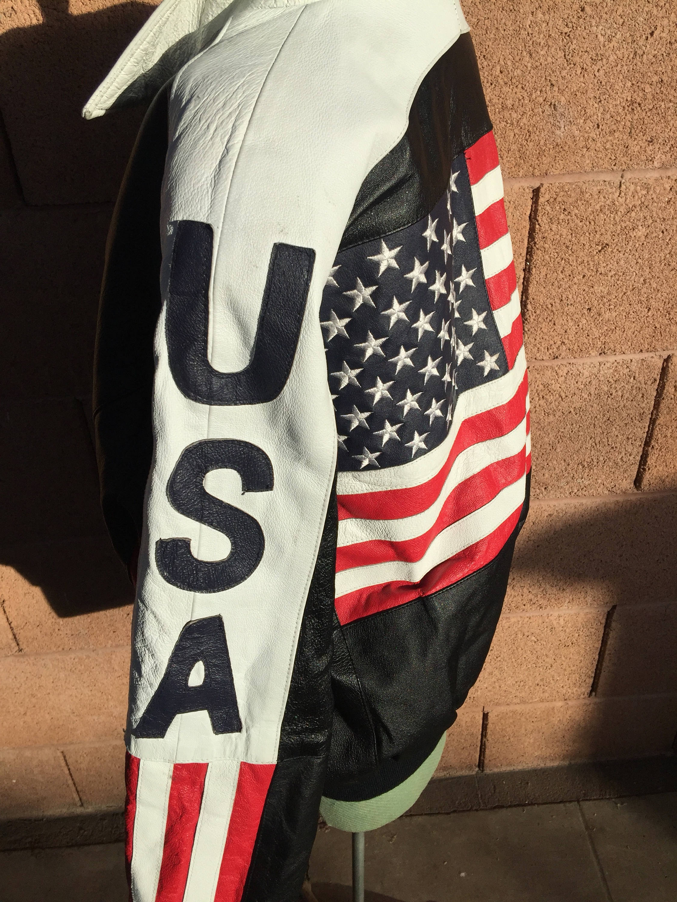 Vintage 90's 'Michael Hoban' USA Leather Jacket | American